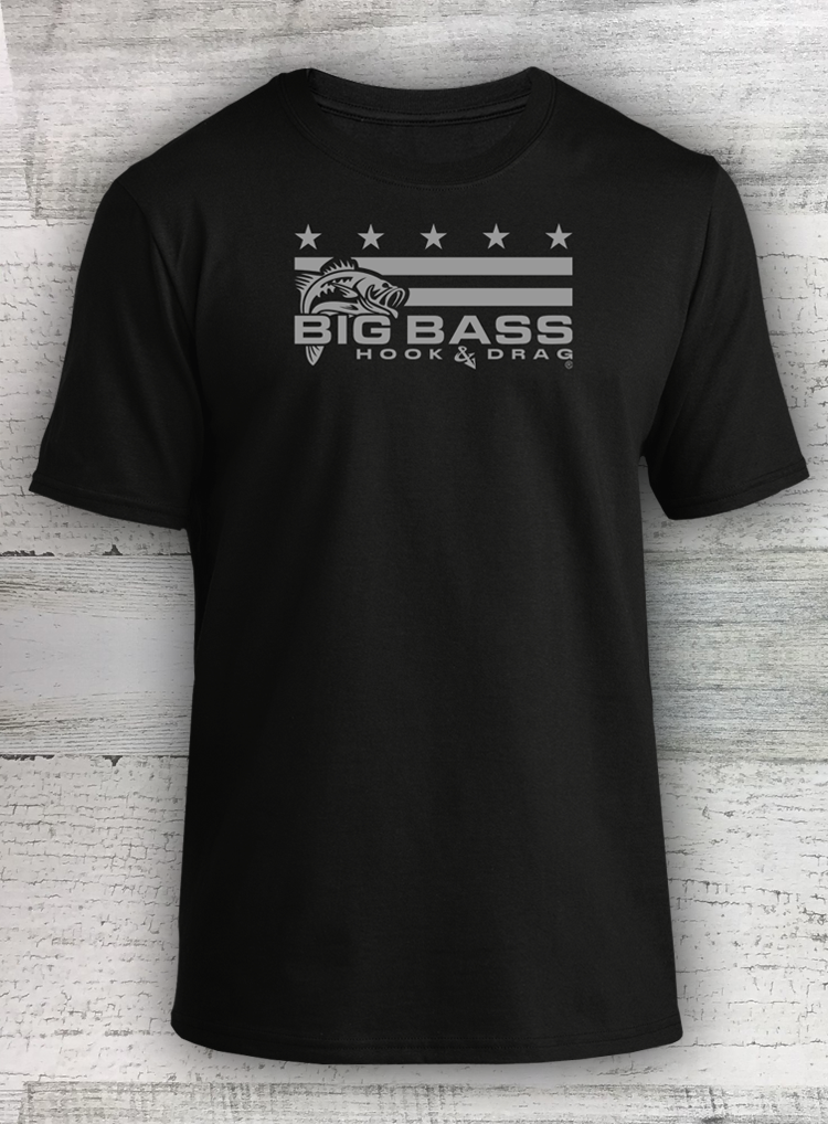 HD Fish - Subdued MERICANA - Short Sleeve - available in Catfish Walleye Crappie Bass