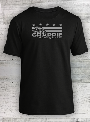 HD Fish - Subdued MERICANA - Short Sleeve - available in Catfish Walleye Crappie Bass